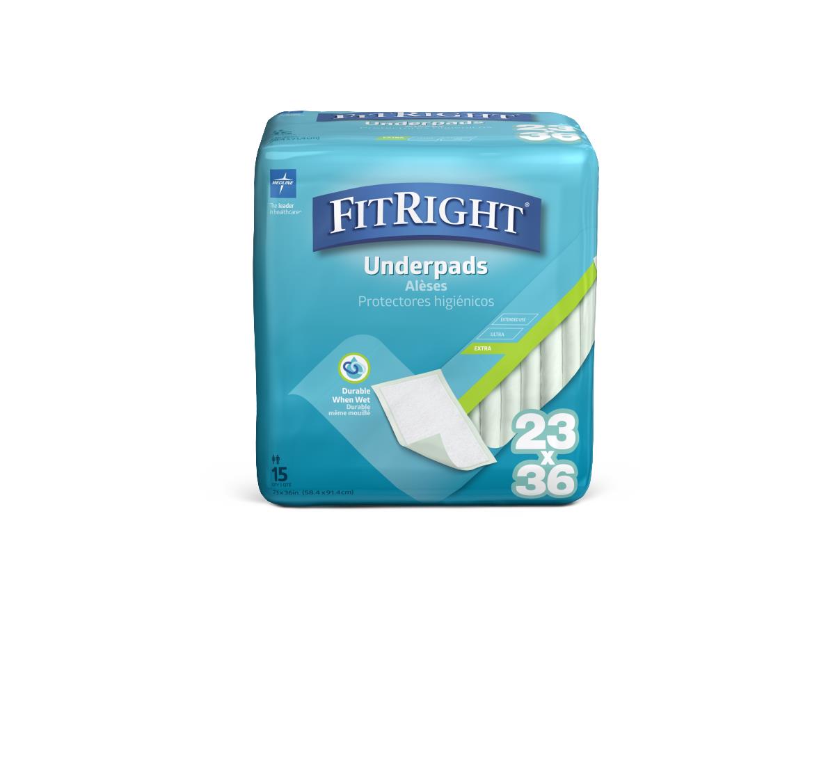 10 Pack-Disposable Underpad-Heavy Absorbency (23" x 36")