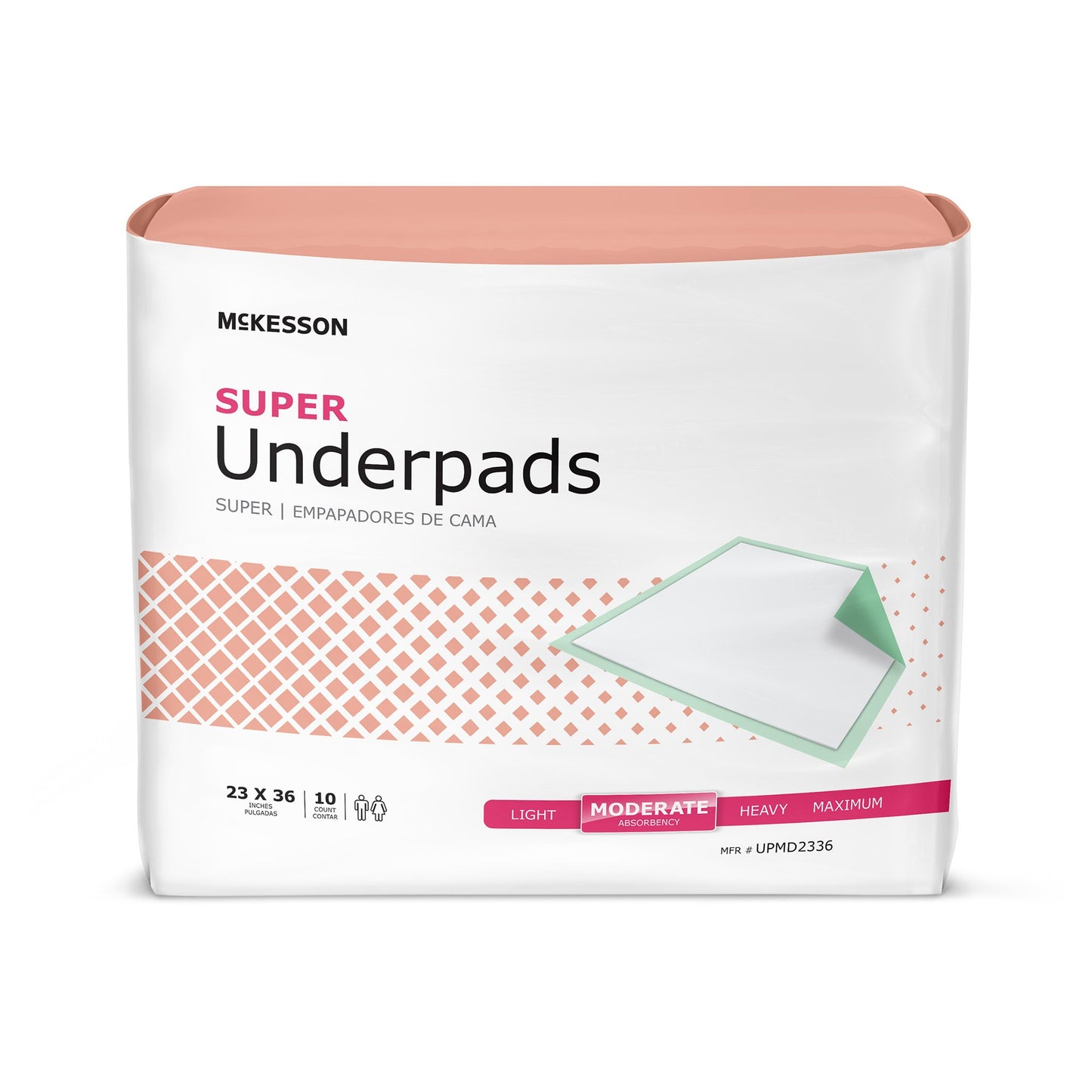 10 pack-Disposable Underpad-Moderate Absorbency