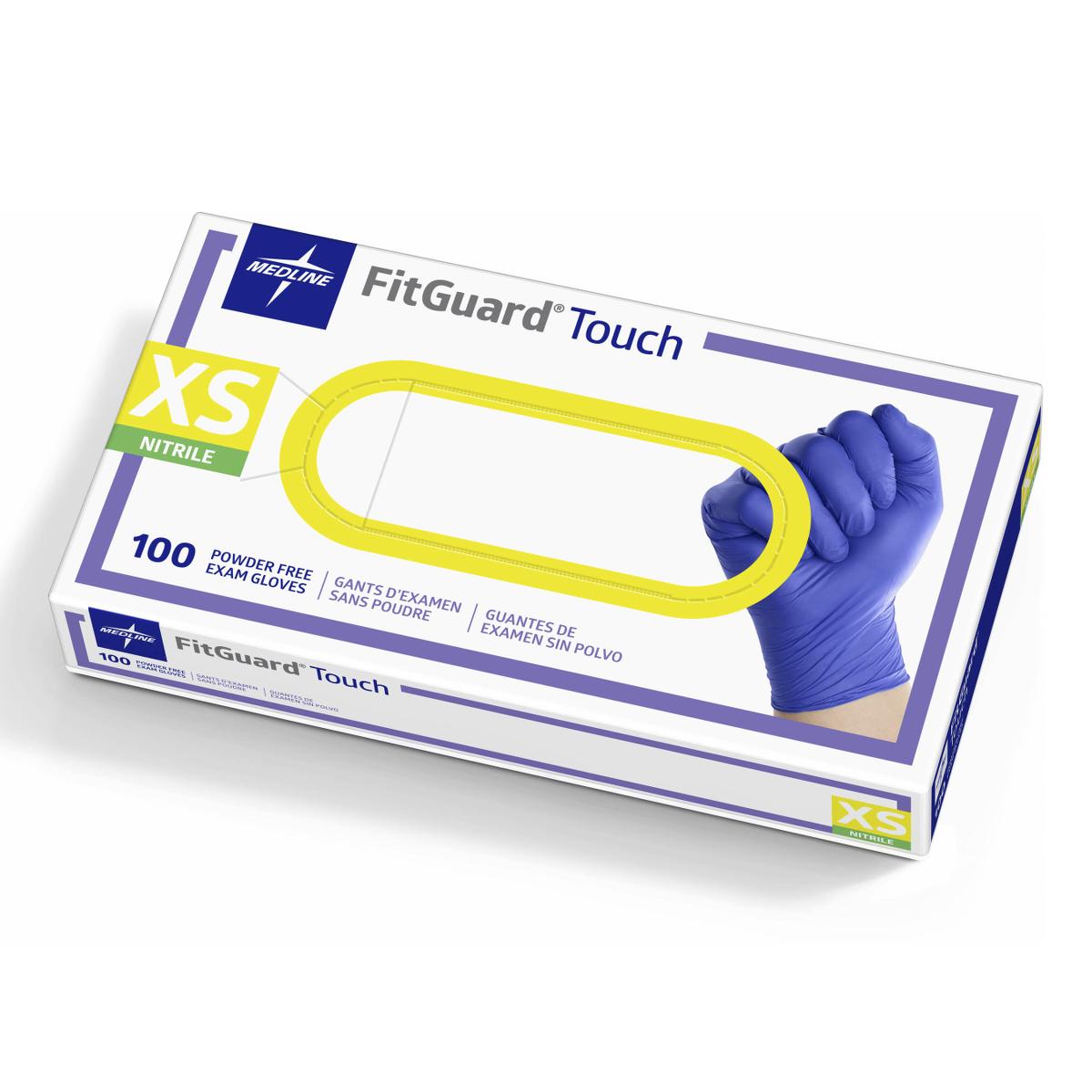 10 Pack-Nitrile Exam Gloves (x-small)